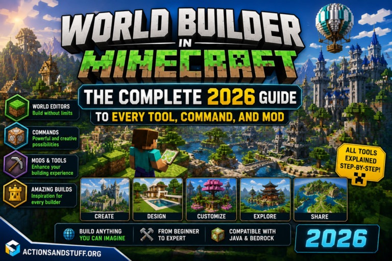 World Builder in Minecraft
